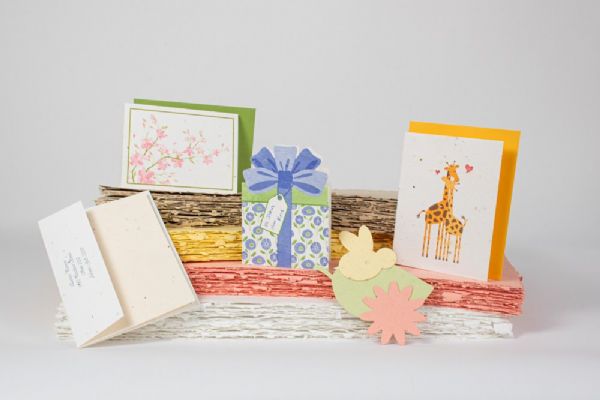 Plantable Seed Paper Holiday Gift Card Holders