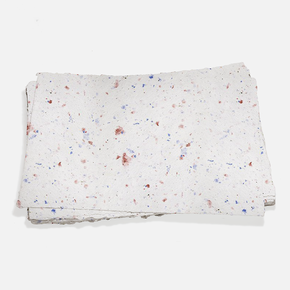 Grow-A-Note® Sheet Speckled Red, White & Blue  