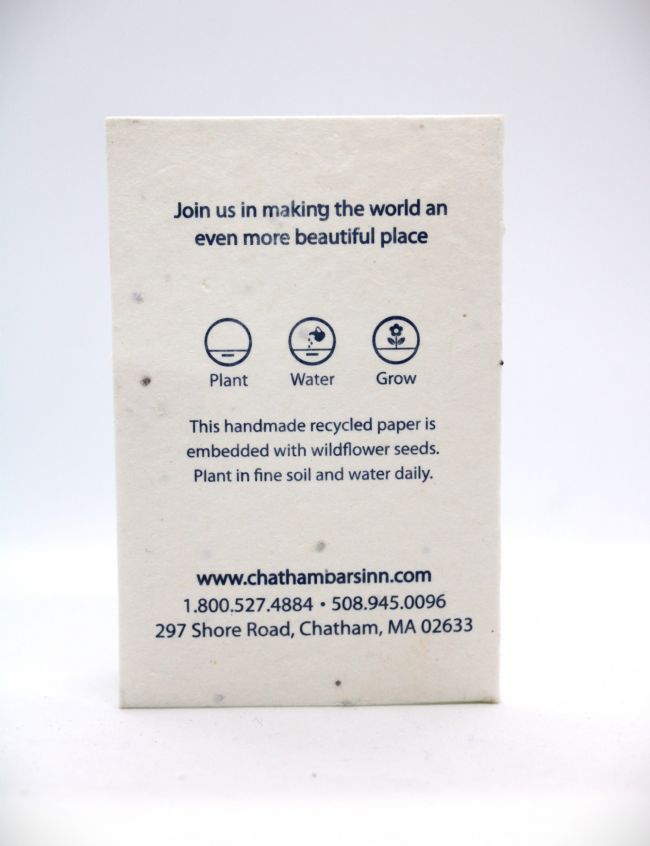 Plantable Seed Paper Key Card Holder Option 1