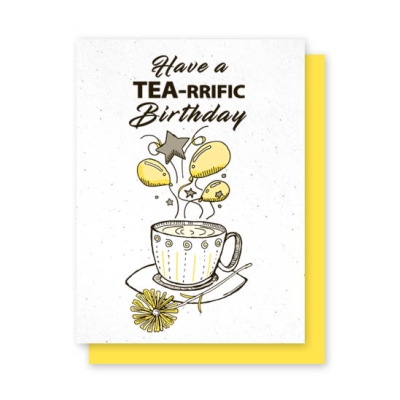 Grow-A-Note®  Have a Tea-rrific Birthday