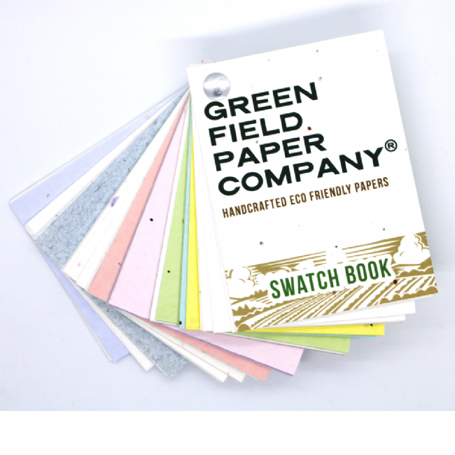 Green Field Paper Swatch Book