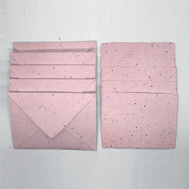 Grow-A-NoteÃƒÆ’Ã¢â‚¬Å¡Ãƒâ€šÃ‚Â® Deckled Envelope - Pink 