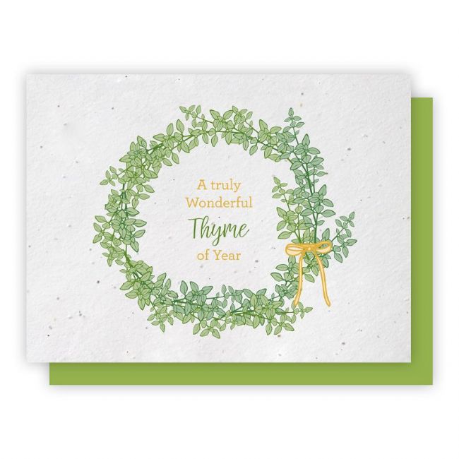 Grow-A-Note® Thyme of the Year Redesigned 