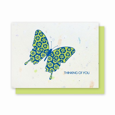 100% Junk Mail® Recycle Butterfly
