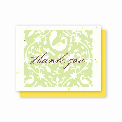 Grow-A-Note® Thank You Speckled Yellow 