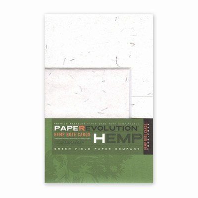 PaperEvolution® Note Set- Hemp Thread, Natural
