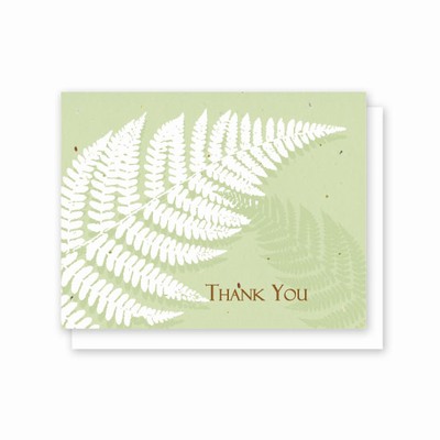 Grow-A-Note® Thank You Fern