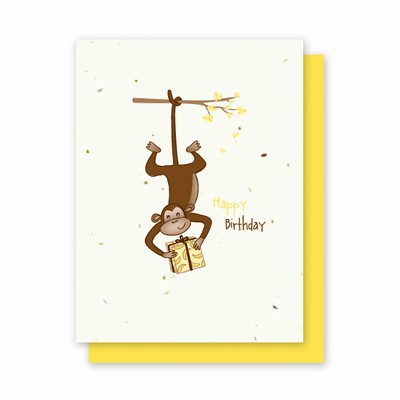 Grow-a-Note® Happy Birthday Monkey