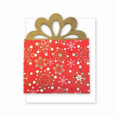 Grow-A-Note® Personal Touch Gift Card Holder™ Red Present