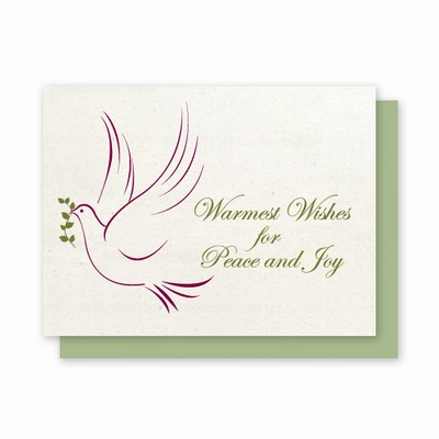 Hemp Heritage® Dove Holiday Card