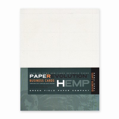 Hemp Heritage® Blank Business Cards Pack