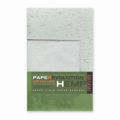 PaperEvolution® Note Set- Hemp Thread, Green