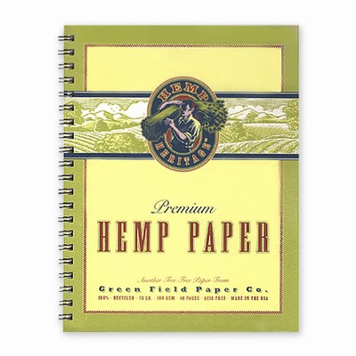 Hemp Heritage® Sketch and Drawing Book, Large