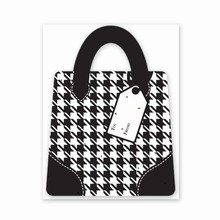 Gift & Grow Purse Gift Card Holder Houndstooth