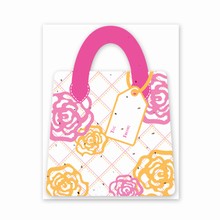 Gift & Grow Purse Gift Card Holder Hot Rose