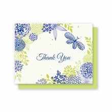 Grow-A-Note® Thank You Flowers & Butterfly