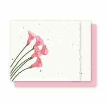 Grow-A-Note® Calla Lily with Deckled Edge