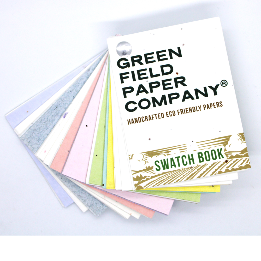 Green Field Paper Swatch Book