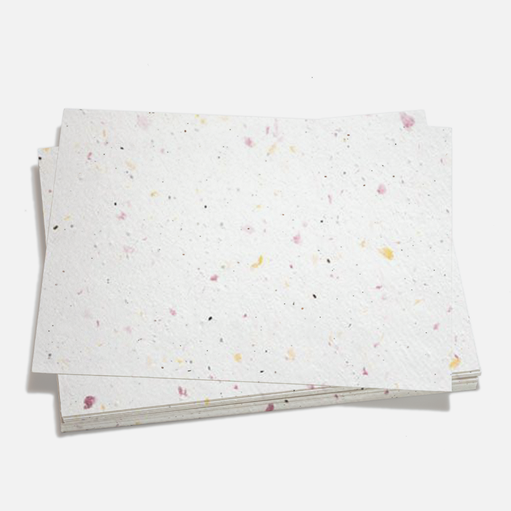 Grow-A-Note® Sheet Speckled Pink and Yellow