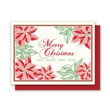 Grow-A-Note® Holiday Poinsettias