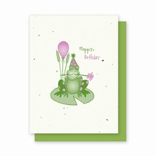 Grow-a-Note® Hoppy Birthday Frog