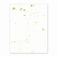 Handmade Specialty Sheet- Speckled Moss