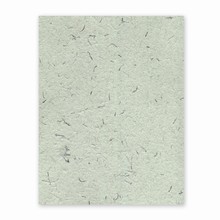 PaperEvolution® Handmade Sheet- Hemp Thread, Green