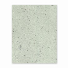 PaperEvolution® Handmade Sheet- Hemp Thread, Green