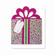 Grow-A-Note® Personal Touch Gift Card Holder™ Fuschia/Green 4 Pack