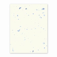 Handmade Specialty Sheet- Speckled Blue