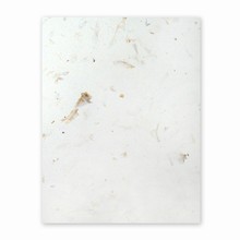 PaperEvolution® Handmade Sheet- Gilroy Garlic, Natural White