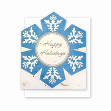 Grow-A-Note® Personal Touch Gift Card Holder™ Snowflake